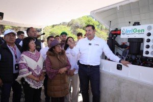 Con riego tecnificado gobierno estatal detona revolución del campo en Puebla