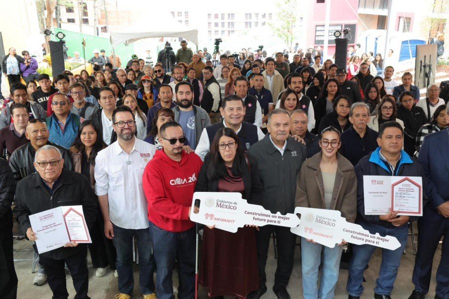Con Viviendas para el Bienestar, gobiernos federal y estatal transforman vidas de poblanos vulnerables