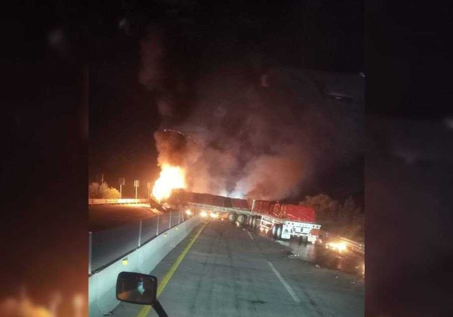 Accidente bloquea por 9 horas el Arco Norte