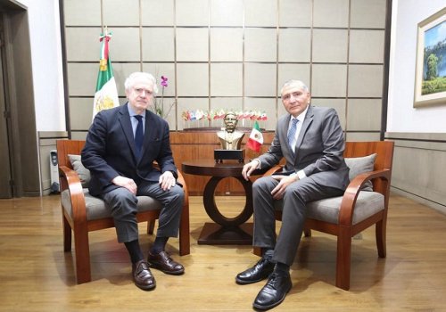 Santiago Creel y Adán Augusto López