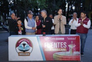 Inaugura Gobierno de Pepe Chedraui mantenimiento integral de la Fuente &Aacute;lvaro Obreg&oacute;n