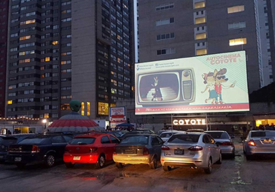 El autocinema