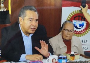 Otorga CTM su respaldo a aspiraciones de Julio Huerta