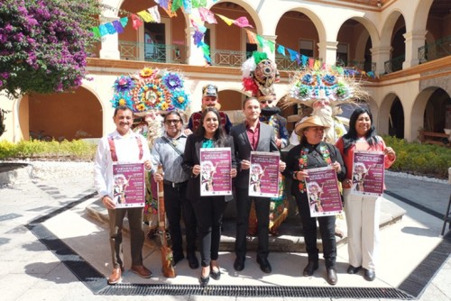 Promueve Tonantzin Fern&aacute;ndez el Carnaval de San Pedro Cholula a nivel estatal