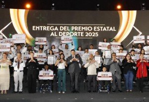 Sin precedentes, Gobierno de Puebla entrega 20 mdp en premios a deportistas ganadores