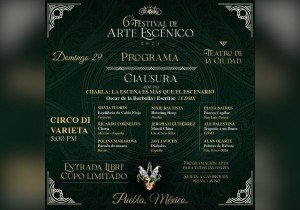 Regresa Festival Circense en su sexta edición a la ciudad de Puebla