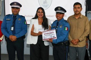 Impulsa Tonantzin Fern&aacute;ndez la profesionalizaci&oacute;n de la Polic&iacute;a Tur&iacute;stica de San Pedro Cholula