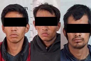 Detienen a presuntos responsables de robo
