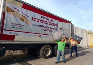 Apoya SEDIF a damnificados de Oaxaca por huracán Agatha