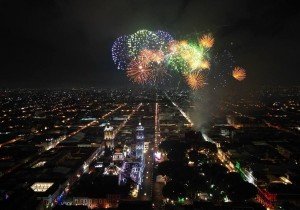 Festejan poblanos la Independencia de México
