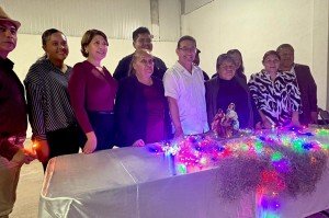 Pavel Gaspar convive con familias en posadas de Acatl&aacute;n de Osorio e Iz&uacute;car de Matamoros