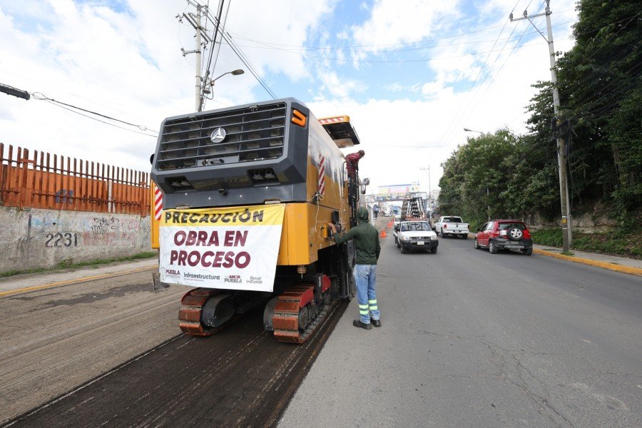 Con eficiencia y prontitud, el Gobierno de Puebla rehabilitará vialidades en la capital