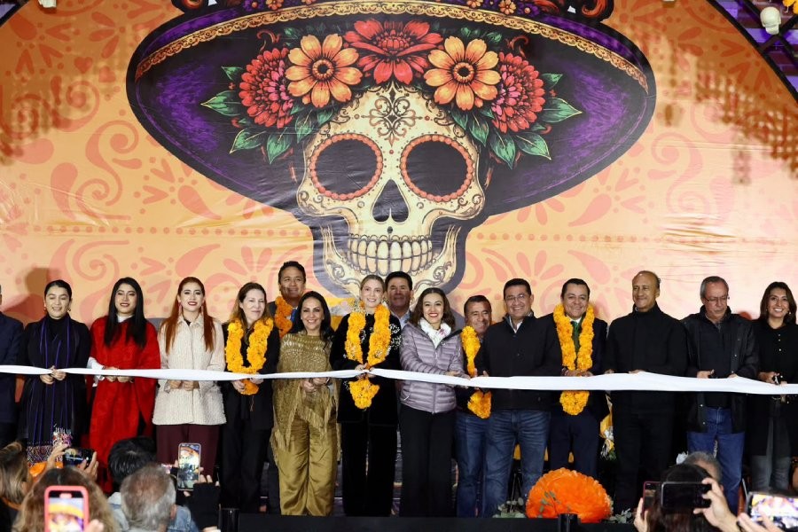 Tradici&oacute;n, misterio y color dan vida a la memoria en Puebla con Catrineras 2026