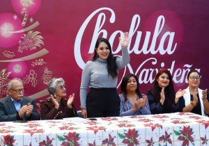 Anuncia Gobierno de Cholula encendido del árbol navideño