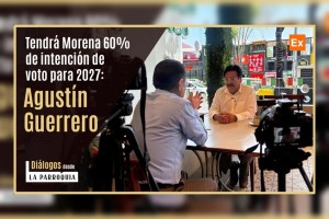 Tendrá Morena 60% de intención de voto para 2027: Agustín Guerrero