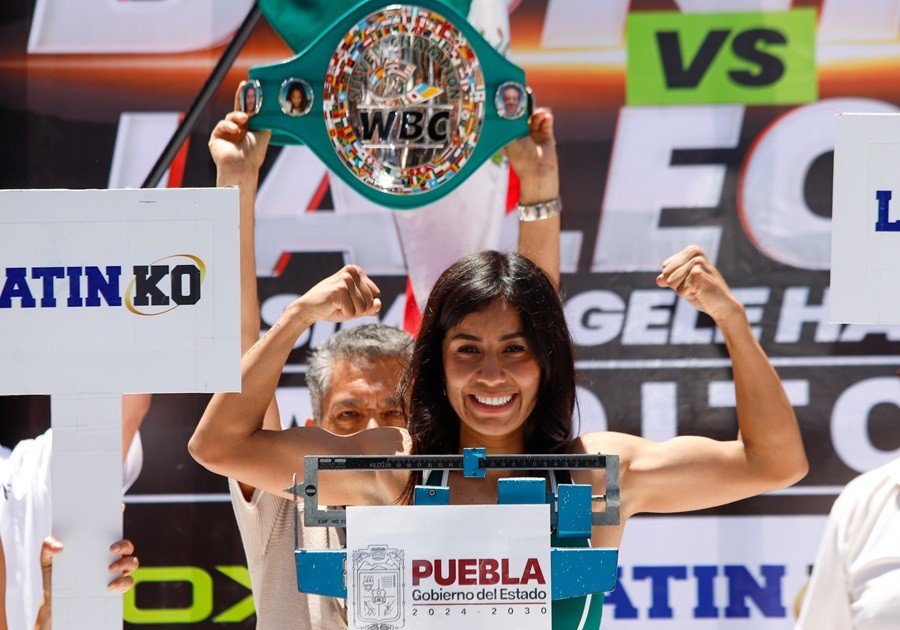 “La Bonita” Sánchez y su rival cumplen con la báscula para pelea con causa