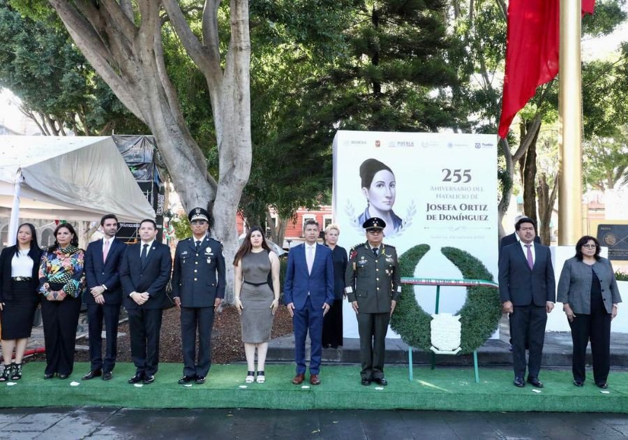 Realizan ceremonia por el 255 Aniversario del Natalicio de Josefa Ortiz de Domínguez