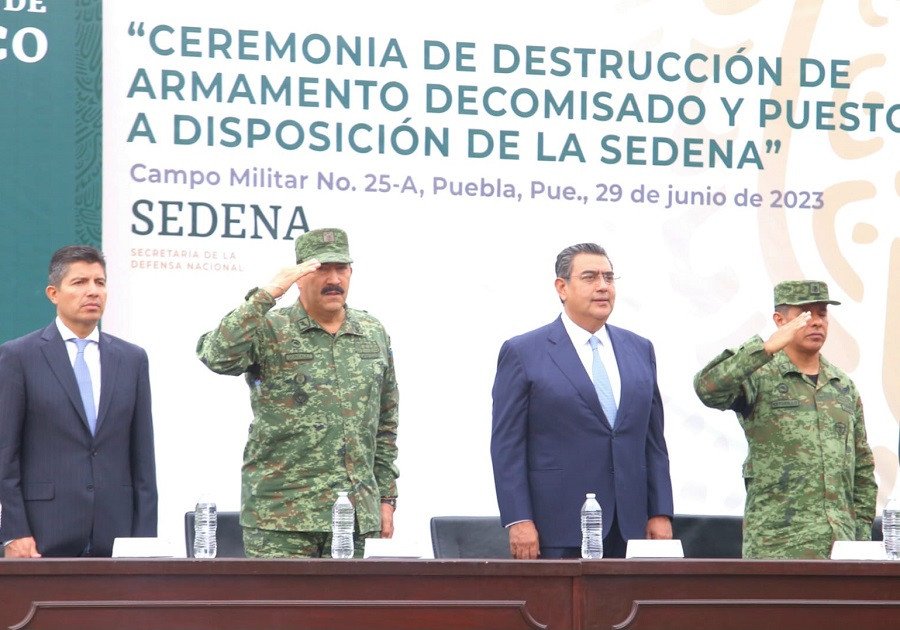 Construye gobierno estatal escenarios de paz en cada rincón de Puebla: Sergio Salomón