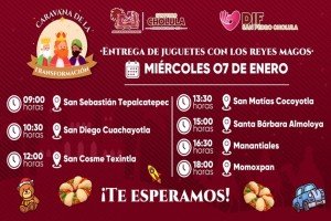 Anuncia Tonantzin Fern&aacute;ndez la &ldquo;Caravana de la Transformaci&oacute;n&rdquo; en San Pedro Cholula
