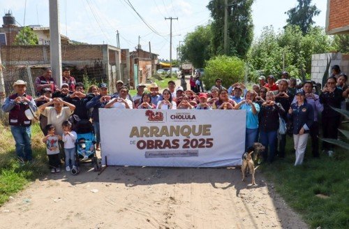 Continúa Tonantzin Fernández transformando las vialidades de San Pedro Cholula