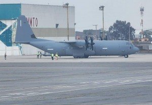 Gabinete de Seguridad aclara aterrizaje de avi&oacute;n H&eacute;rcules estadounidense en el Aeropuerto de Toluca