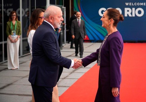 Impulsa Sheinbaum en el G20 reforestaci&oacute;n global con gasto militar