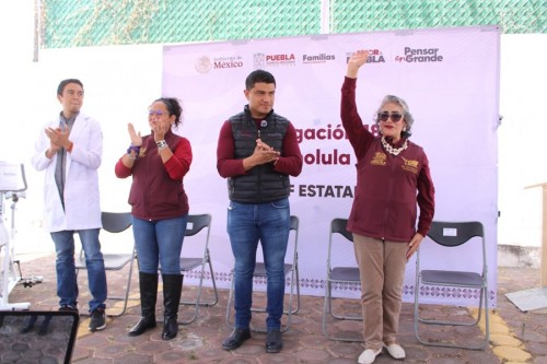 Fortalece DIF Municipal de San Pedro Cholula el Centro de Rehabilitaci&oacute;n Integral con nuevo equipamiento