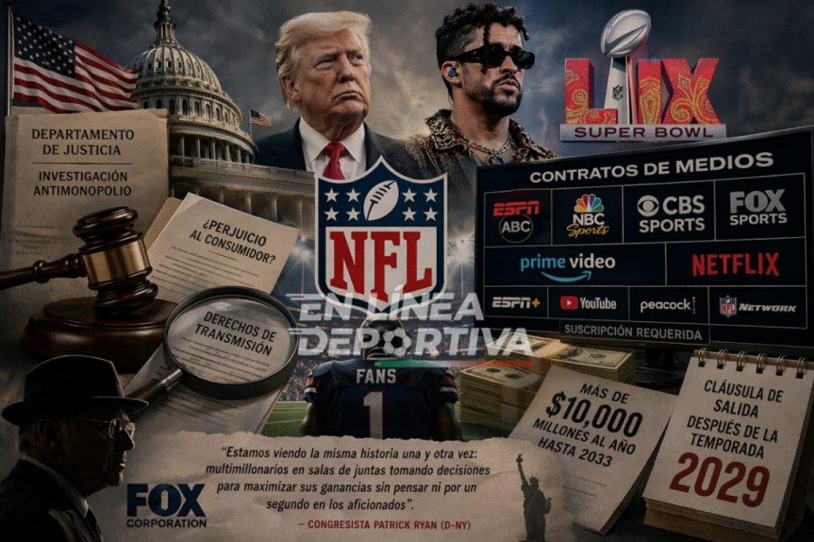Esto pasa entre el Gobierno de EE. UU. y la NFL&hellip;