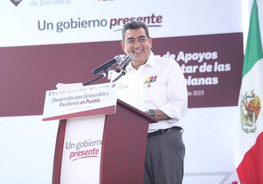 Llama Sergio Salomón a hacerle frente al cambio climático mediante programas de resiliencia
