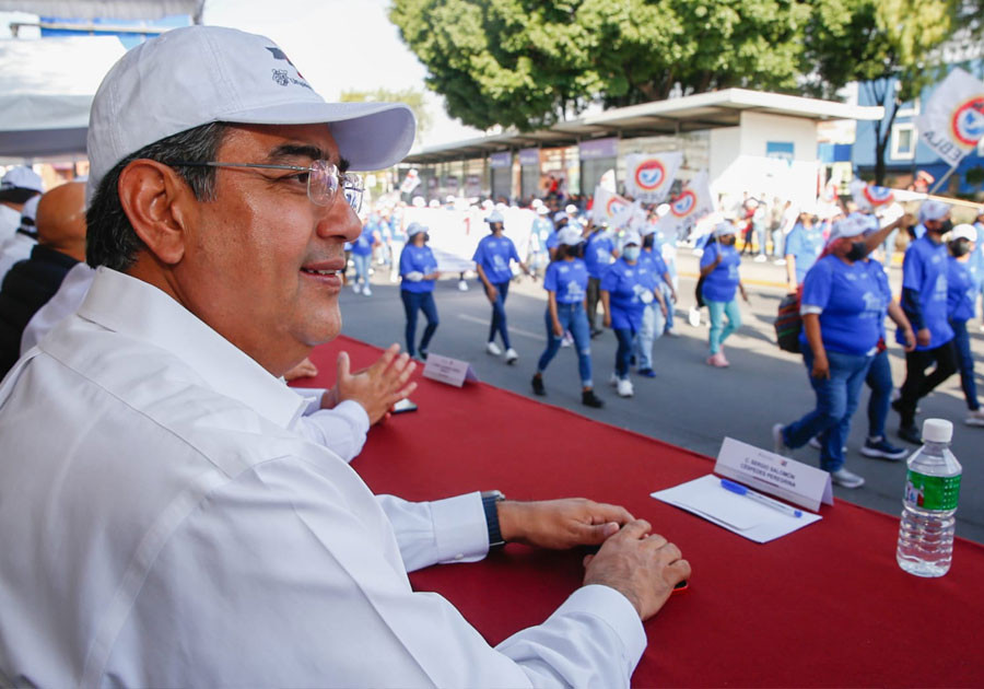 Comprometido gobierno de Puebla en garantizar derechos laborales e igualdad: Sergio Salomón