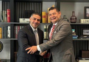 Se reúne Armenta con Omar García Harfuch