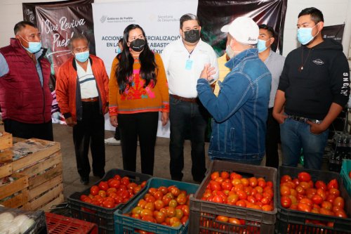 SDR pone a de productores poblanos su bodega de la Central de Abasto de CDMX