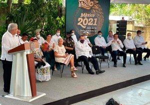 AMLO pide perdón al pueblo maya