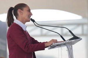 Presidenta Claudia Sheinbaum inaugura bachillerato tecnol&oacute;gico plantel Garc&iacute;a y anuncia dos m&aacute;s para Nuevo Le&oacute;n este 2026