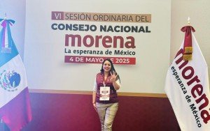 Tonantzin Fernández Díaz respalda avances éticos en el VI Consejo Nacional de Morena