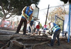 Inicia Ayuntamiento de Puebla rescate del parque de San Baltazar Campeche