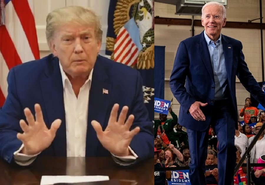 Donald Trump y Joe Biden