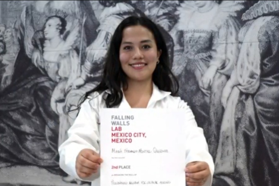 Estudiante BUAP gana 2.o lugar en el Falling Walls Lab M&eacute;xico 2026