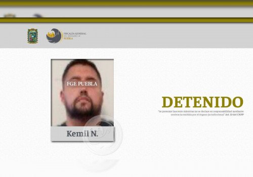 En Texmelucan, la Fiscal&iacute;a detuvo a un hombre en posesi&oacute;n de droga y un arma