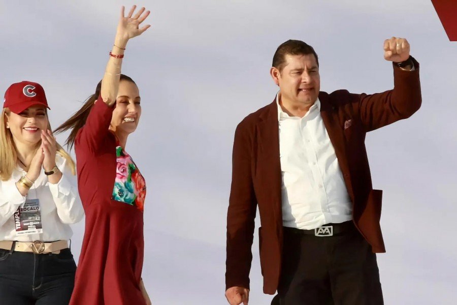 Anuncia gobernador Armenta visita de la presidenta Sheinbaum a Puebla