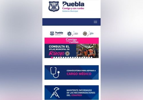 Ponen a disposici&oacute;n de poblanos el Atlas de Riesgo de Puebla capital