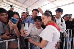 Claudia Sheinbaum supervisa obras clave en el Edomex