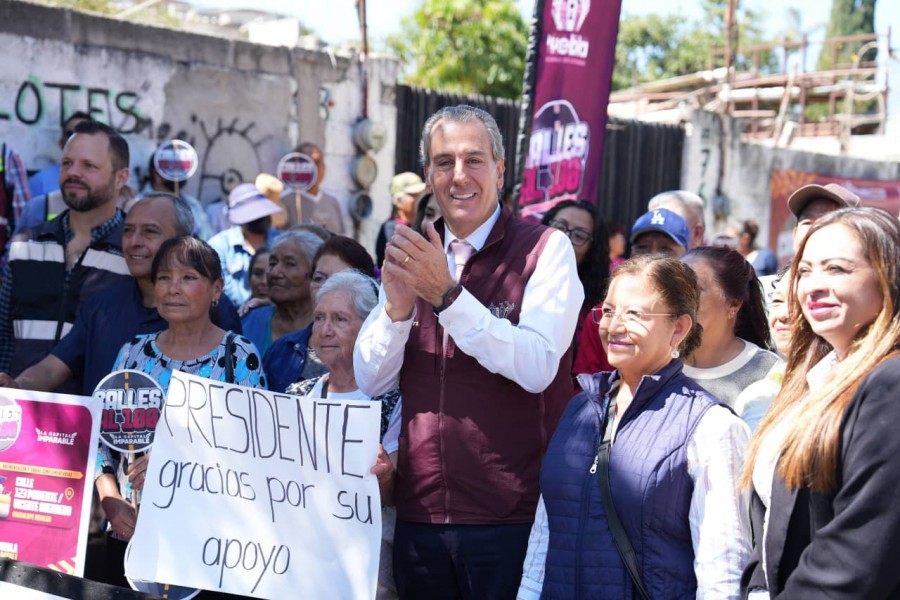 Impulsa Pepe Chedraui pavimentación de vialidades en Guadalupe Hidalgo