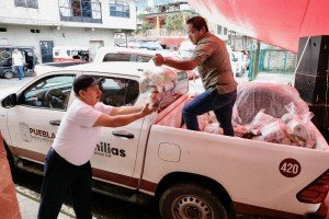 SEDIF envía apoyos a familias afectadas en municipio de Jopala