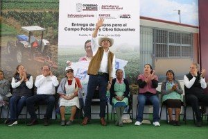 Más inversión y equipamiento fortalecen soberanía alimentaria en Puebla: Armenta Mier