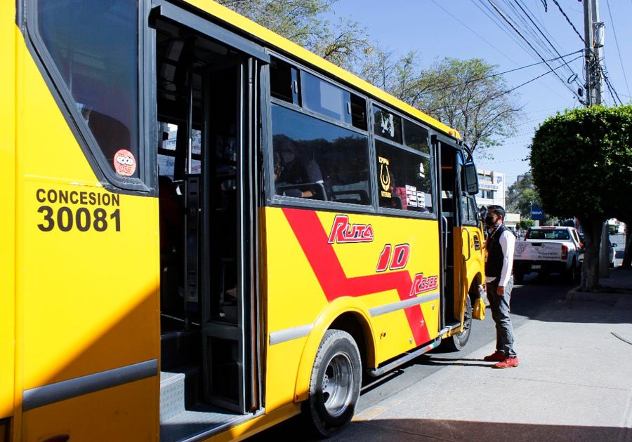 Contin&uacute;a SMT con operativos sanitarios en el transporte p&uacute;blico