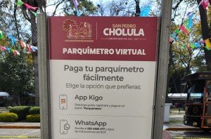 San Pedro Cholula  reanuda  el sistema de parquímetros