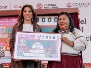 Conapred y Lotería Nacional emiten billete que promueve la importancia de la inclusión y la no discriminación