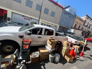 Operativo contra el apartado ilegal de lugares en v&iacute;a p&uacute;blica, permanente: Franco Rodr&iacute;guez