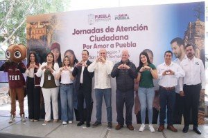 Impulsan inversi&oacute;n, empleo y capacitaci&oacute;n en Texmelucan con jornada del gobierno estatal